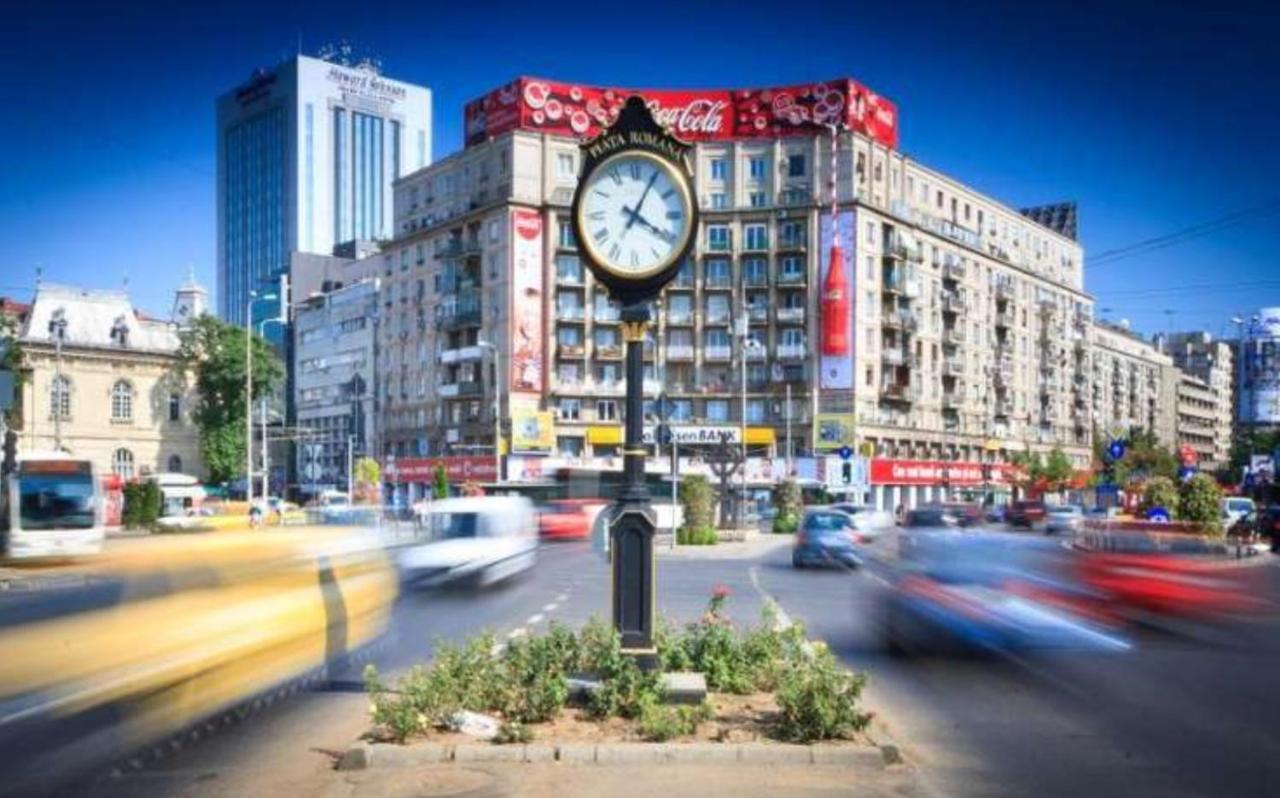Luxury City Center Apartment - Romana Bukarest Eksteriør billede